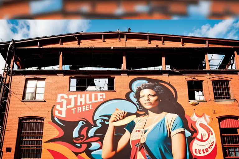 Revitalizing Community through Art: Local Artist Unveils Striking Mural in City Neighborhood